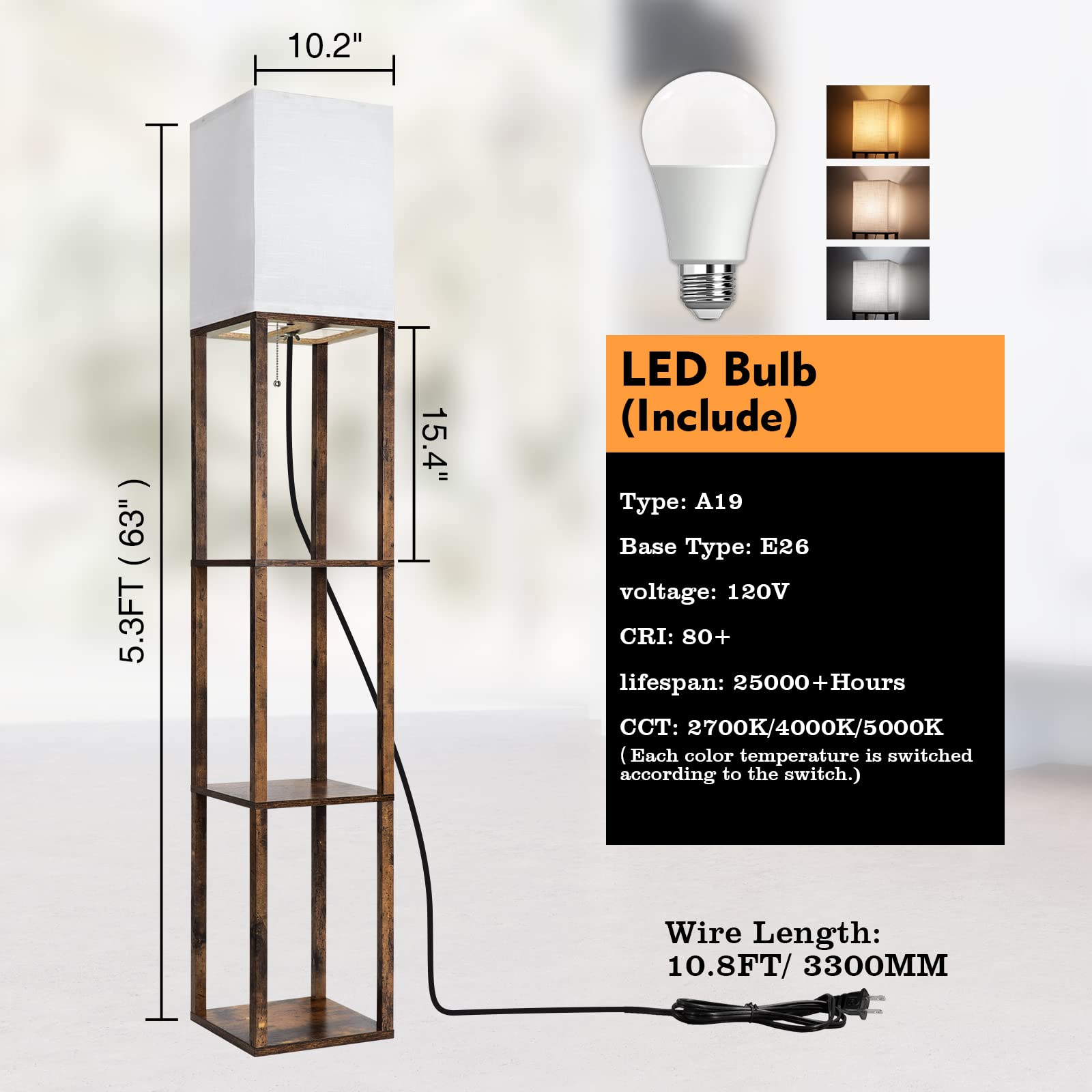 RUNTOP slim corner design saves space in rooms.