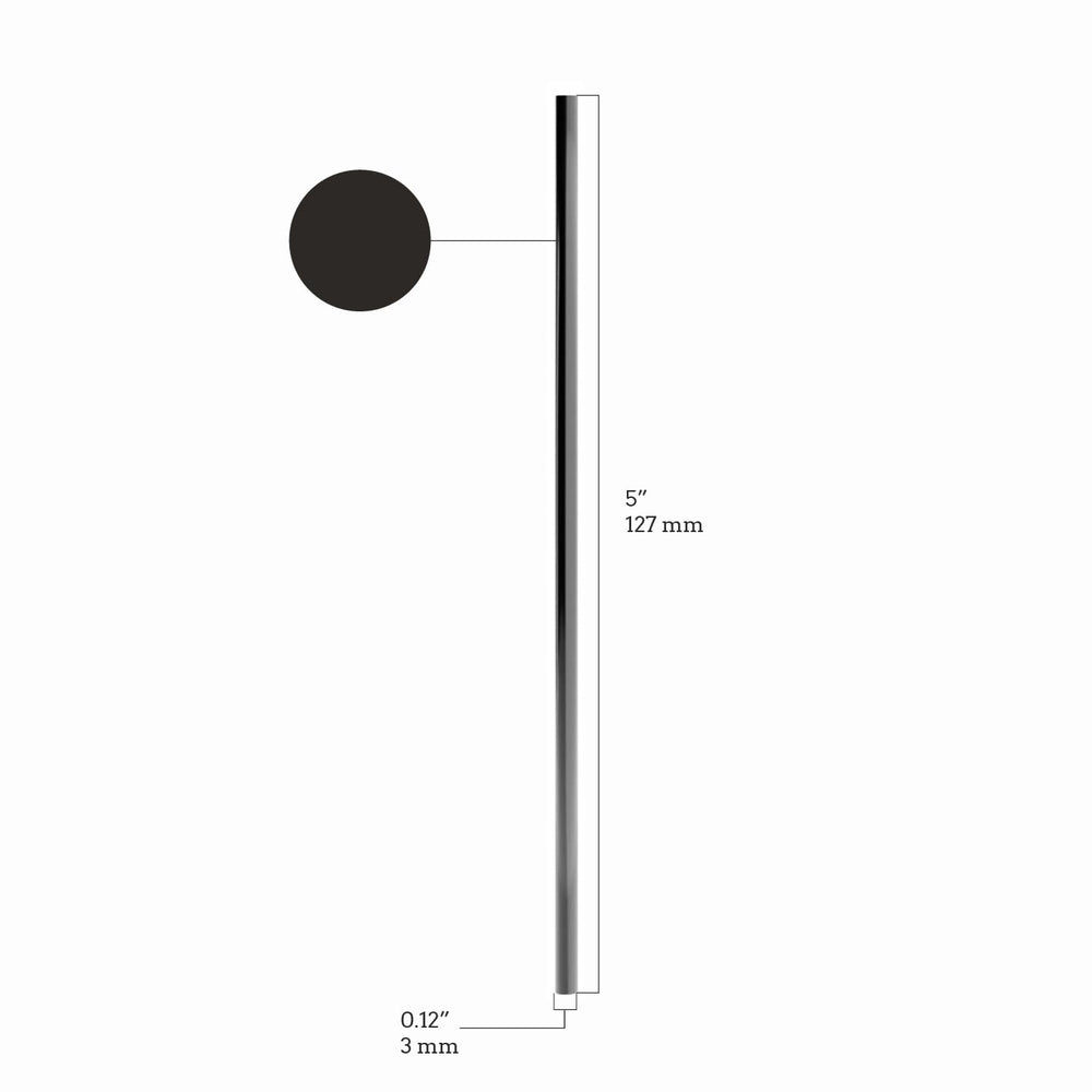Rupert and Jeoffrey's coffee stirrer sticks black 5 inch enhances quick beverage service.