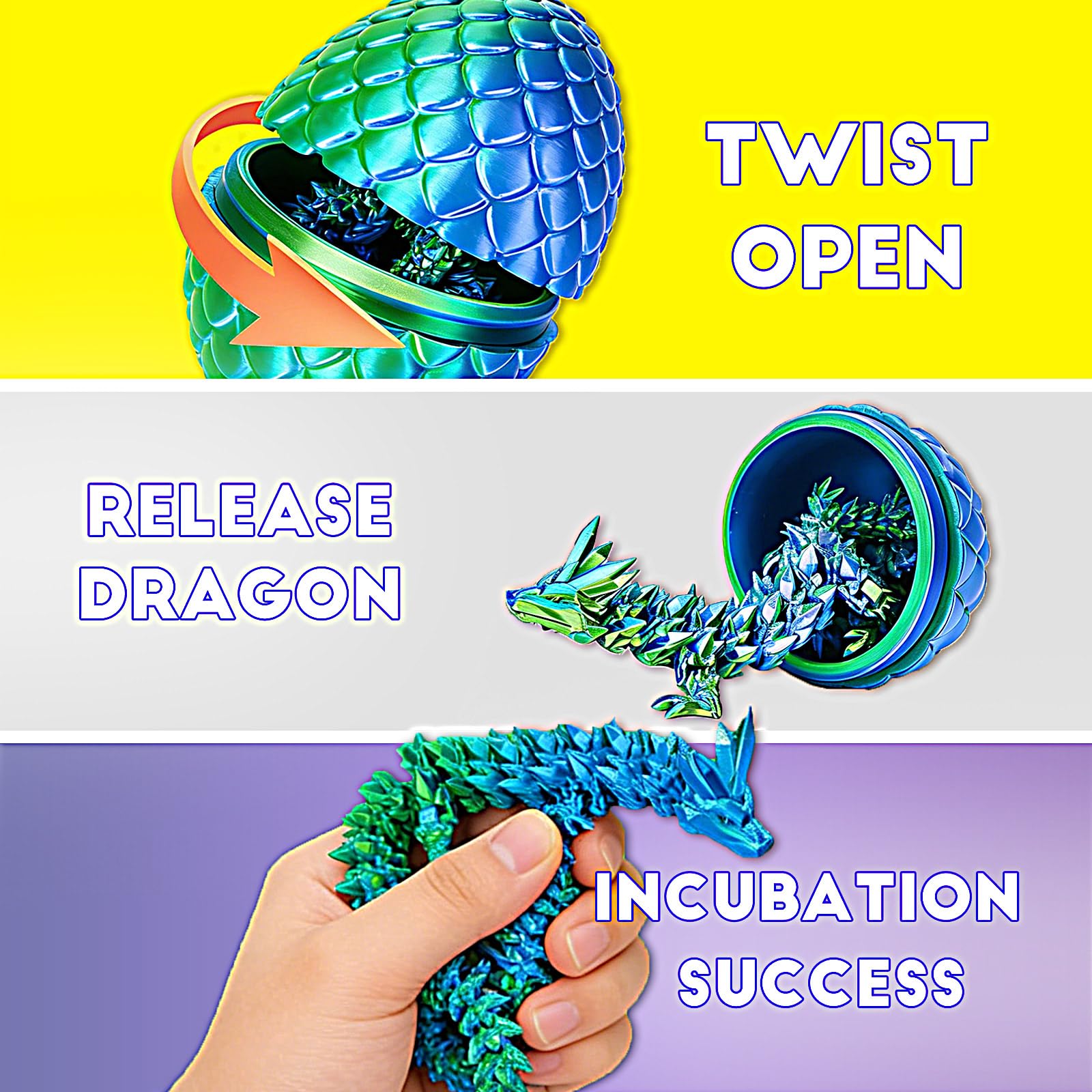 RURING dragon egg desk fidget relieves stress during work