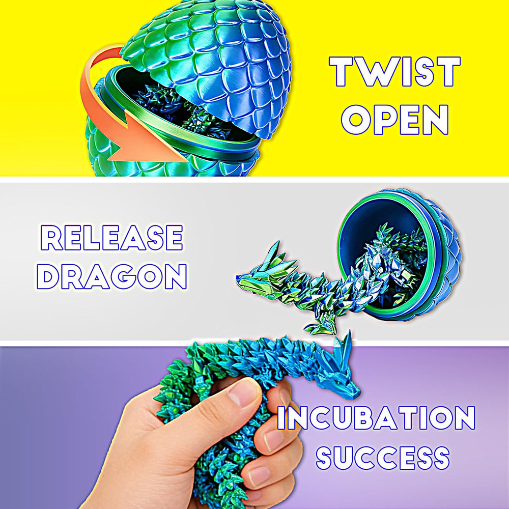 RURING dragon egg desk fidget relieves stress during work
