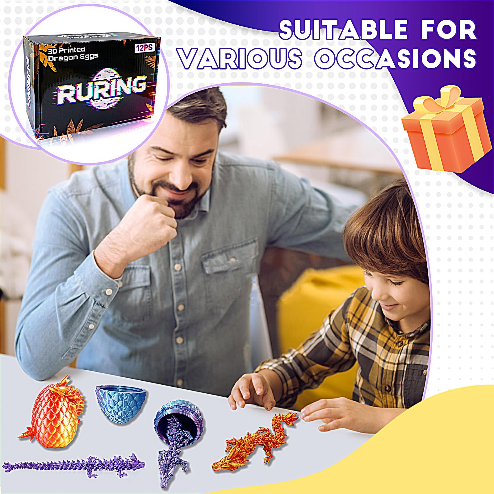 RURING magical decor set adds fantasy charm to space