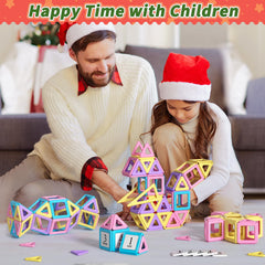 Rurvale magnetic tiles with math cards boost early numbers.