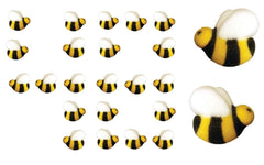 R.U.S. Candy bee cake decorations, 1 inch, playful detail for desserts