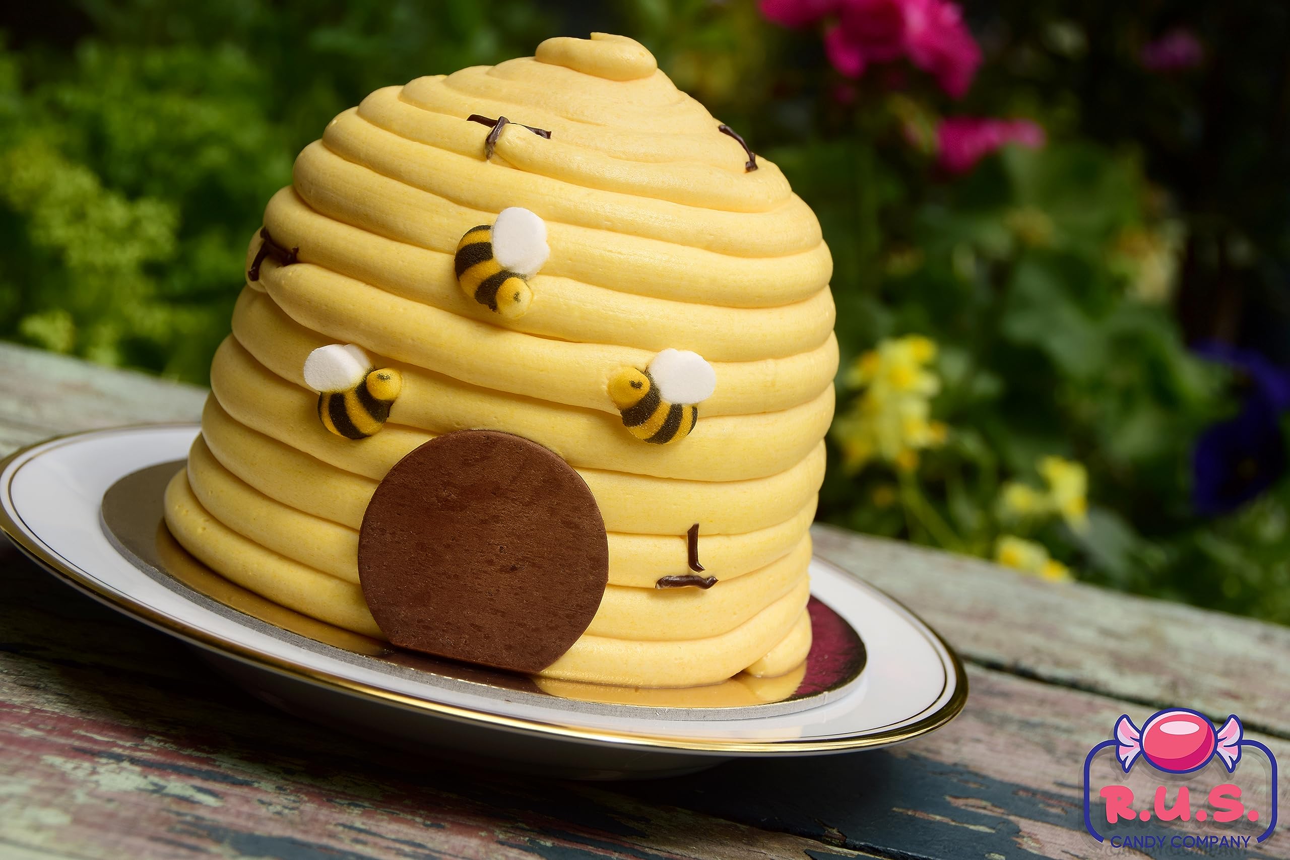 R.U.S. Candy USA-made bee cake decorations brighten celebrations