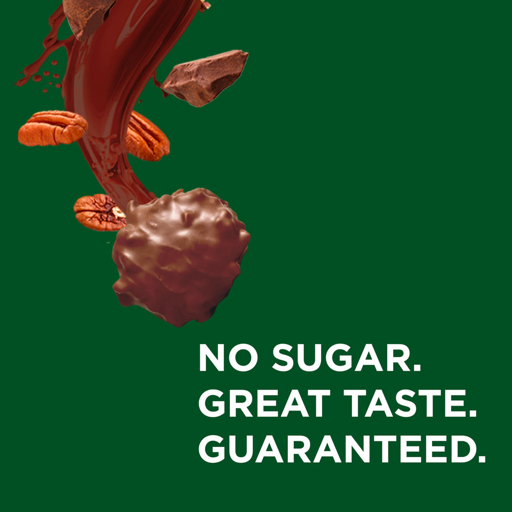RUSSELL STOVER coconut chocolate, rich coconut filling, sugar-free option