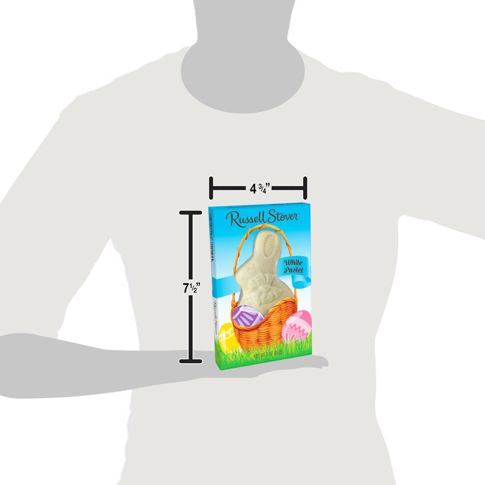 Product packaging highlights 3 oz Bunny size for easy sharing