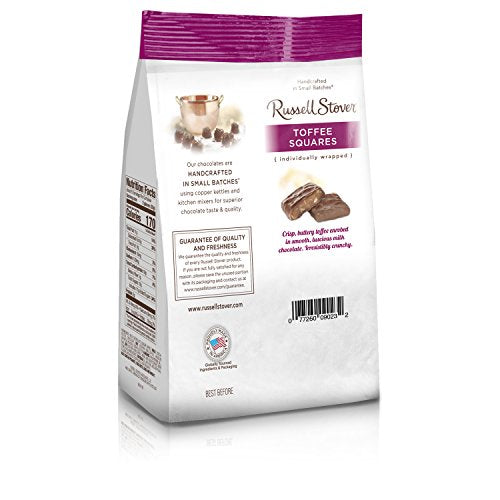 Product displayed on a store shelf with warm lighting and inviting indulgence.