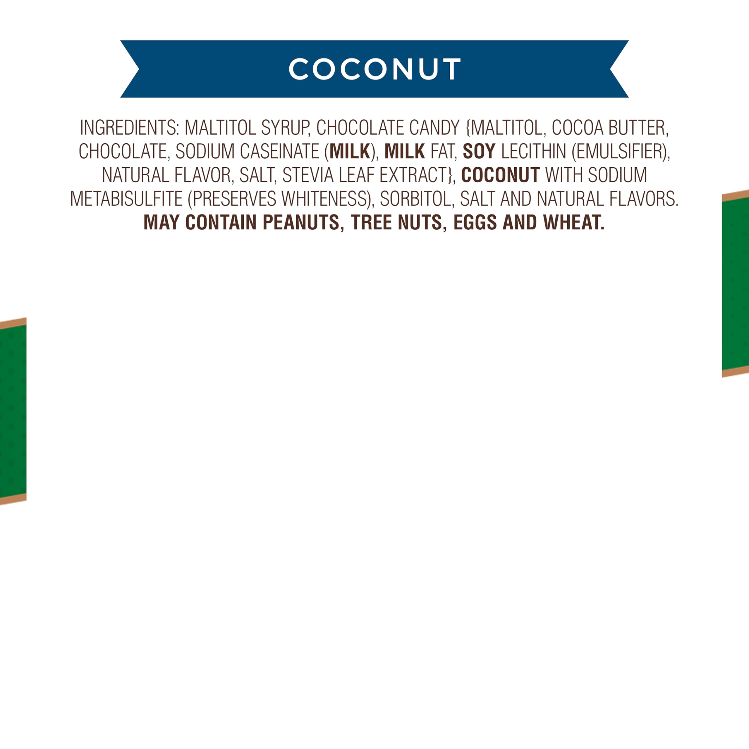Individually wrapped Russell Stover coconut chocolates ideal for gifts and party favors