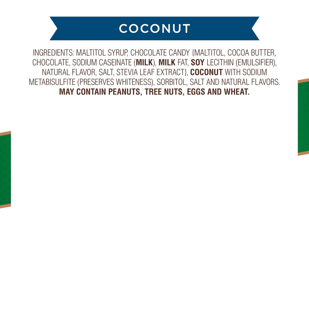 Individually wrapped Russell Stover coconut chocolates ideal for gifts and party favors