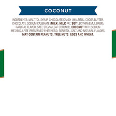 Individually wrapped Russell Stover coconut chocolates ideal for gifts and party favors
