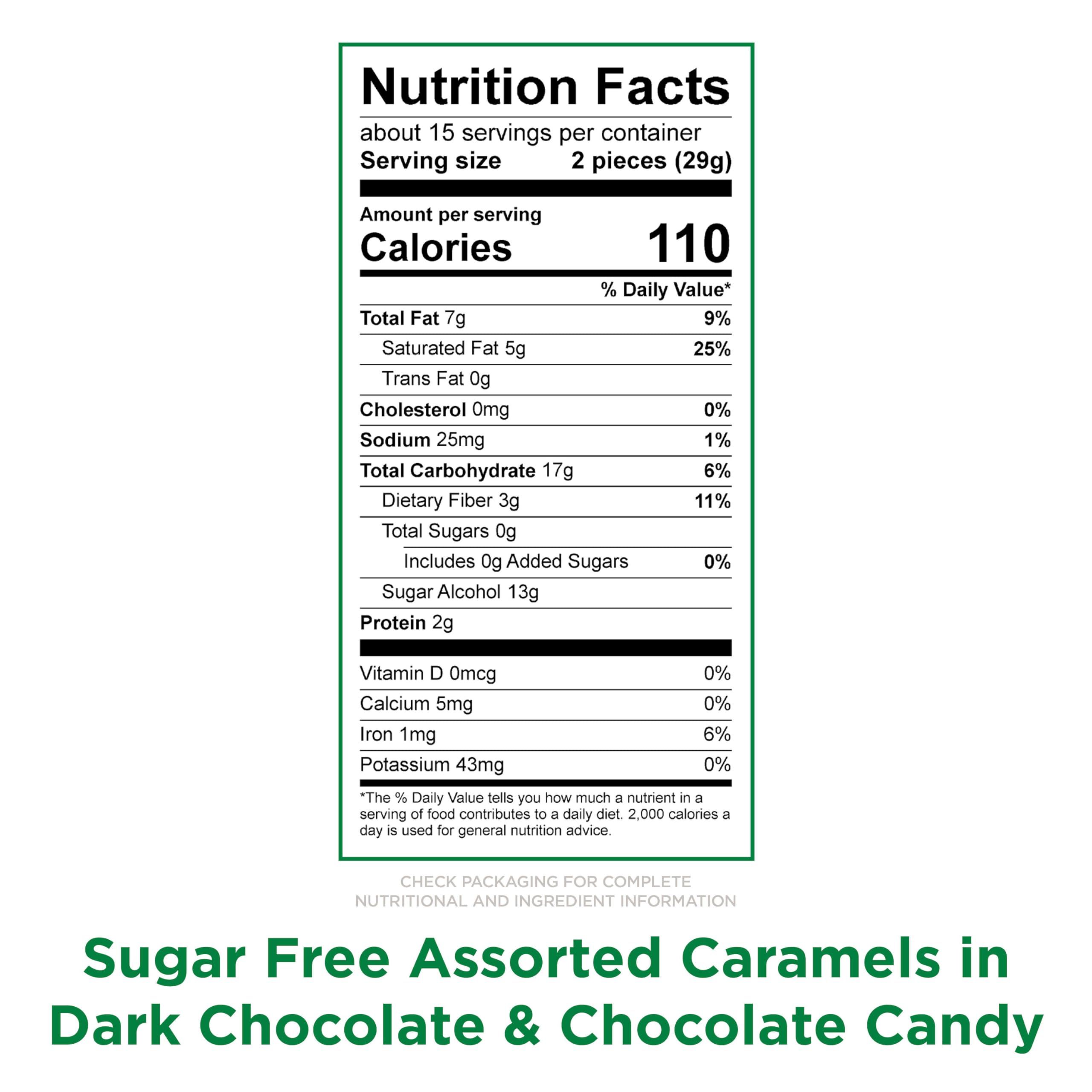 RUSSELL STOVER sugar-free crispy caramel delights with chocolate for a quick treat