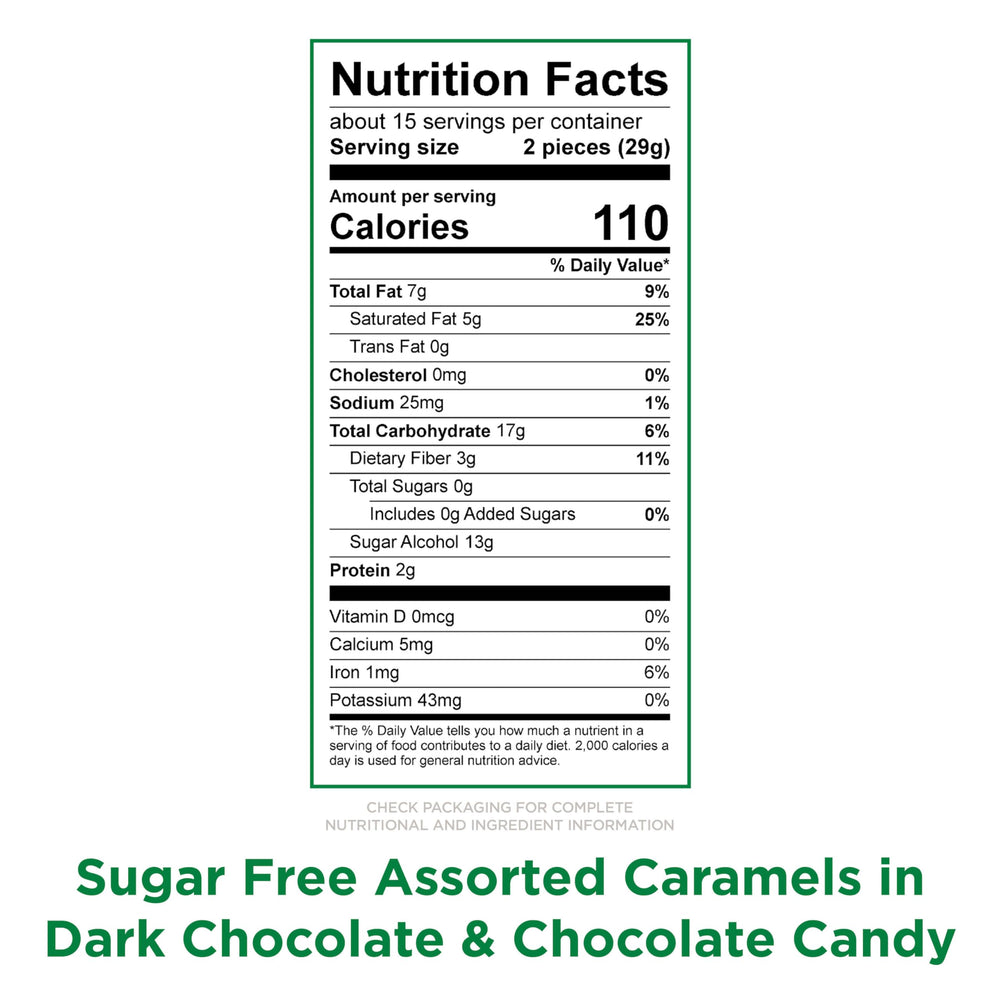 RUSSELL STOVER sugar-free crispy caramel delights with chocolate for a quick treat