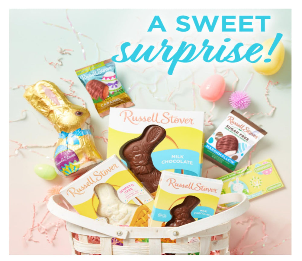 Russell Stover Sugar Free Marshmallow Eggs individually wrapped for freshness.