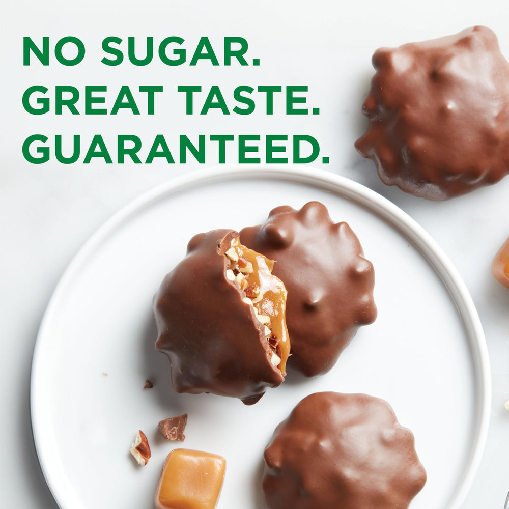 Russell Stover Sugar Free Pecan Delights stevia-sweetened candy with no added sugar