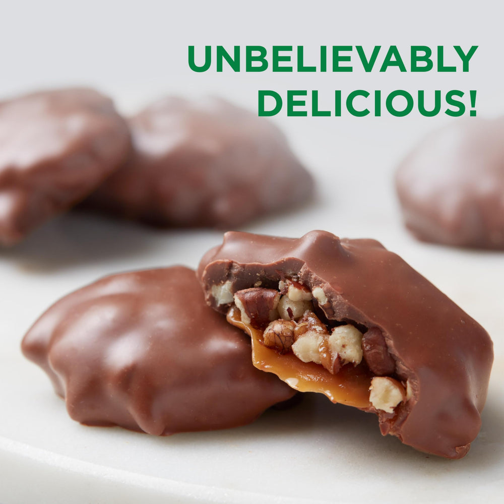 Russell Stover Sugar Free Stevia-sweetened chocolates offer sweetness without added sugar.