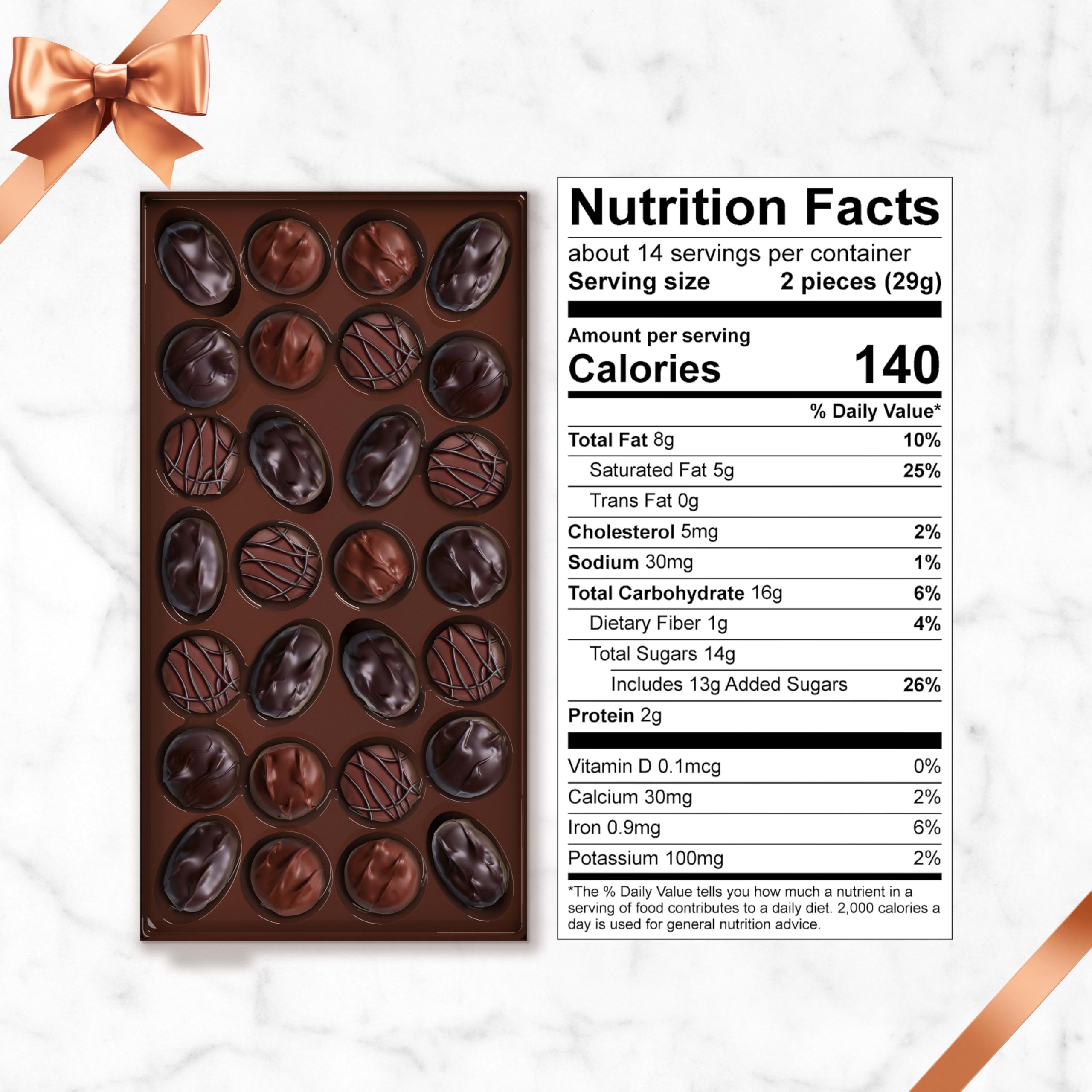 RUSSELL STOVER Milk Chocolate Truffle texture close-up, creamy center visible
