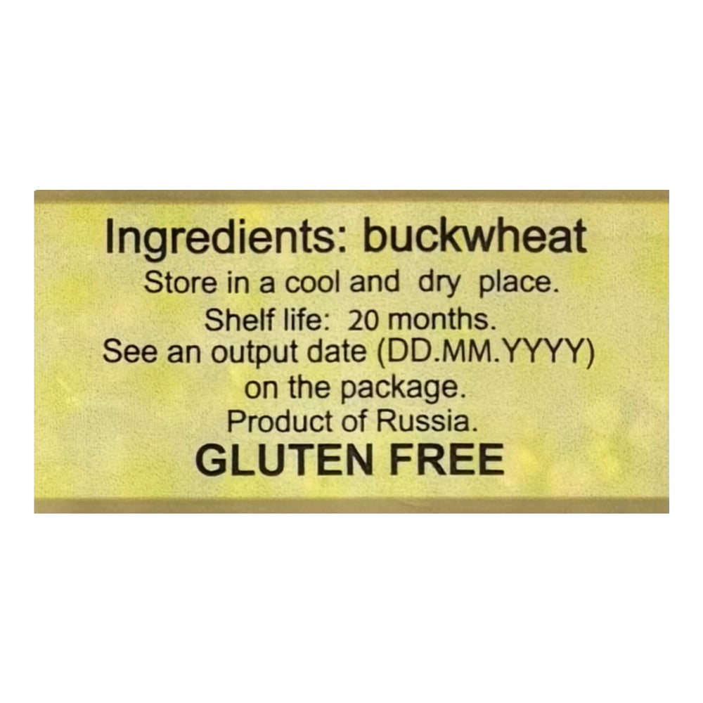 Toasted buckwheat groats from Russkoe Pole add nutty depth