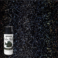 Rust-Oleum Color Shift on metal creates eye-catching color change effects.