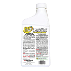 Close-up of Rust-Oleum Krud Kutter Brush-Wash label showing biodegradable formula