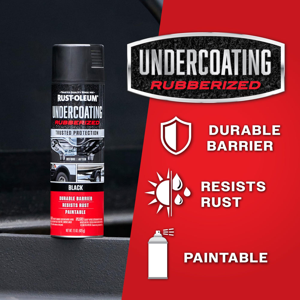 Comfort spray tip delivering controlled Rust-Oleum application.