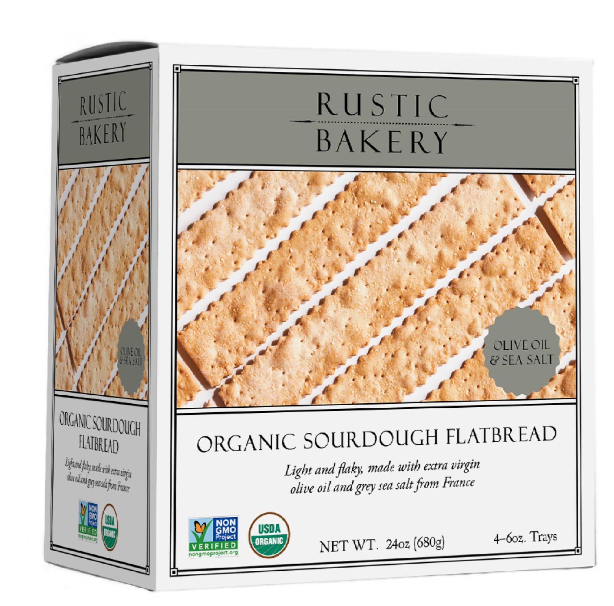 Rustic Bakery olive oil and sel gris crackers on a cheese board ideal with cheeses