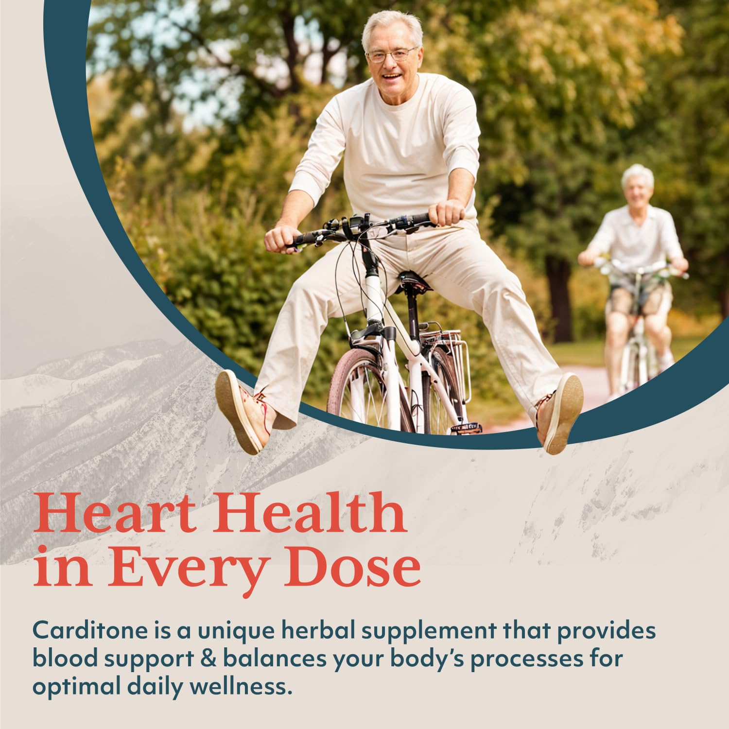 Ruved Carditone magnesium-calcium blend label emphasizing mineral support.