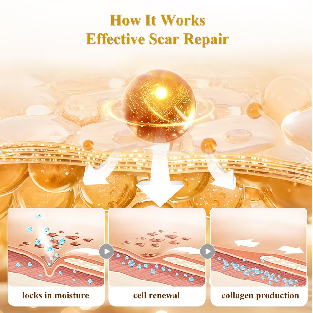 Rvlaim scar cream clinical-results concept image implying effective scar improvement.