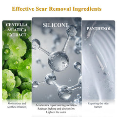 Rvlaim silicone scar gel close-up highlighting texture and comfortable wear.