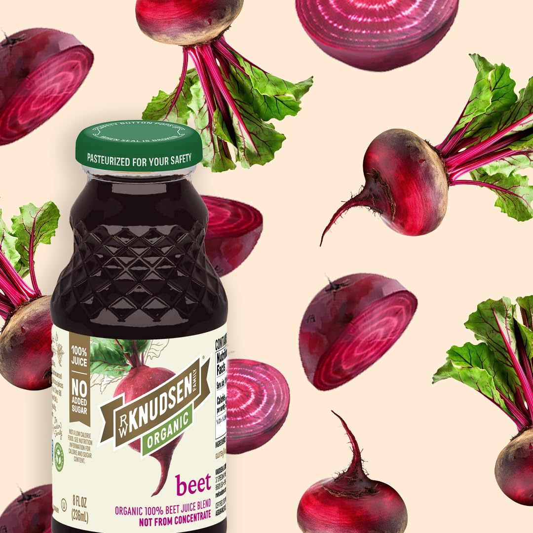 12-pack of RW Knudsen Organic Beet Juice for home stock