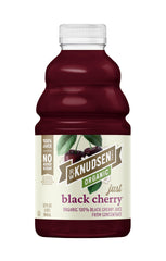 R.W. Knudsen organic black cherry from concentrate bottle ready to enjoy