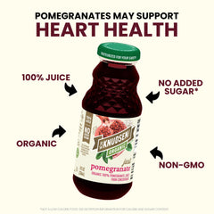 R.W. Knudsen Organic Pomegranate Juice 12-pack carton ready for home refreshment.