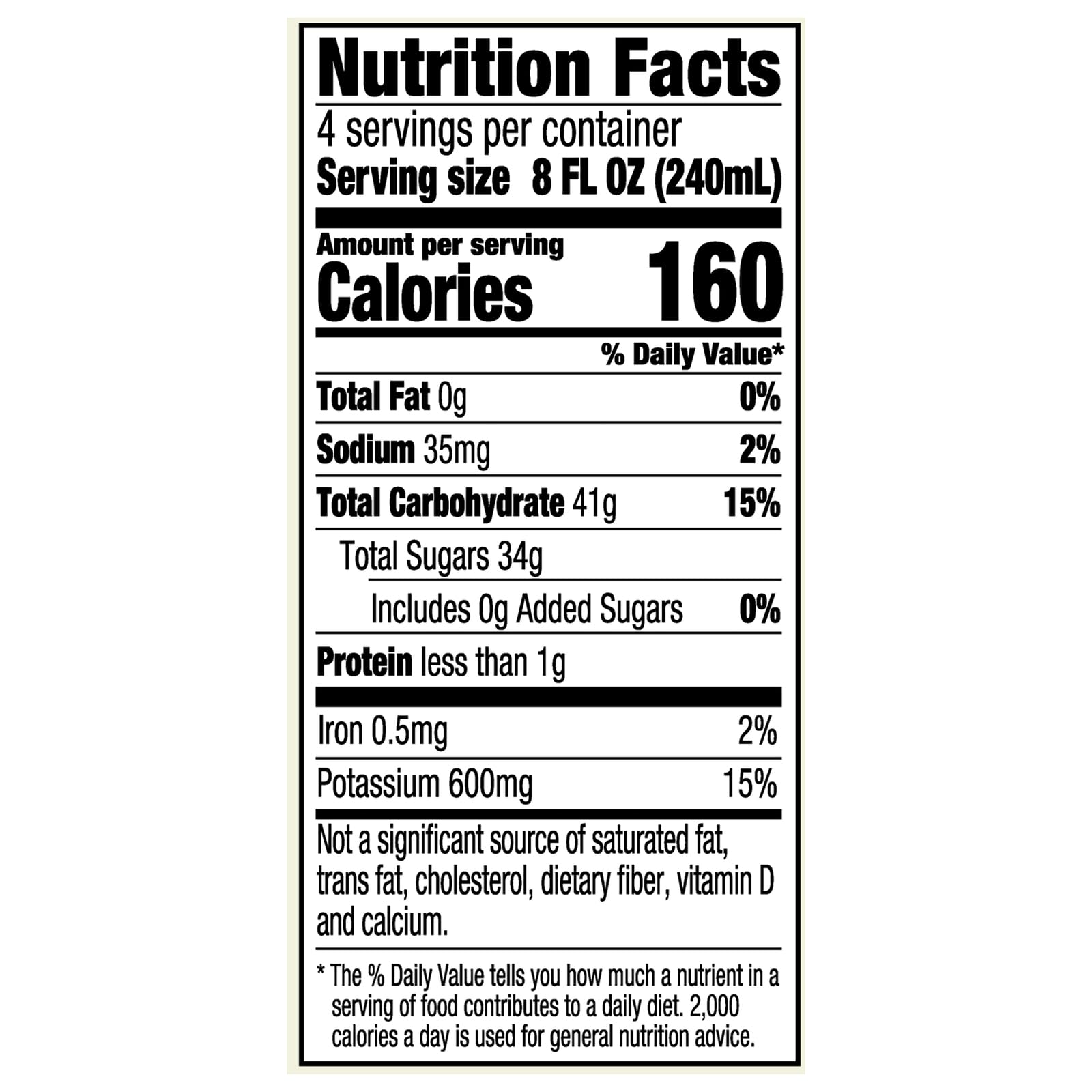 Close-up of organic certification label on R.W. Knudsen Pomegranate Juice.