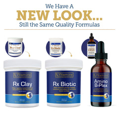 Rx Vitamins Phos-Bind powder dosing scoop shown for precise daily administration.