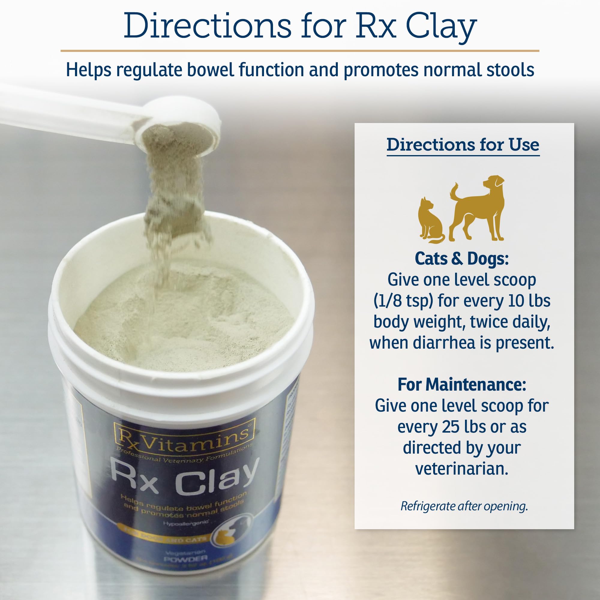 Rx Vitamins Rx Edible Clay Powder gut-cleansing shows natural detox without harsh chemicals