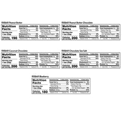 RXBAR Blueberry bar with fruity flavor and satisfying crunch