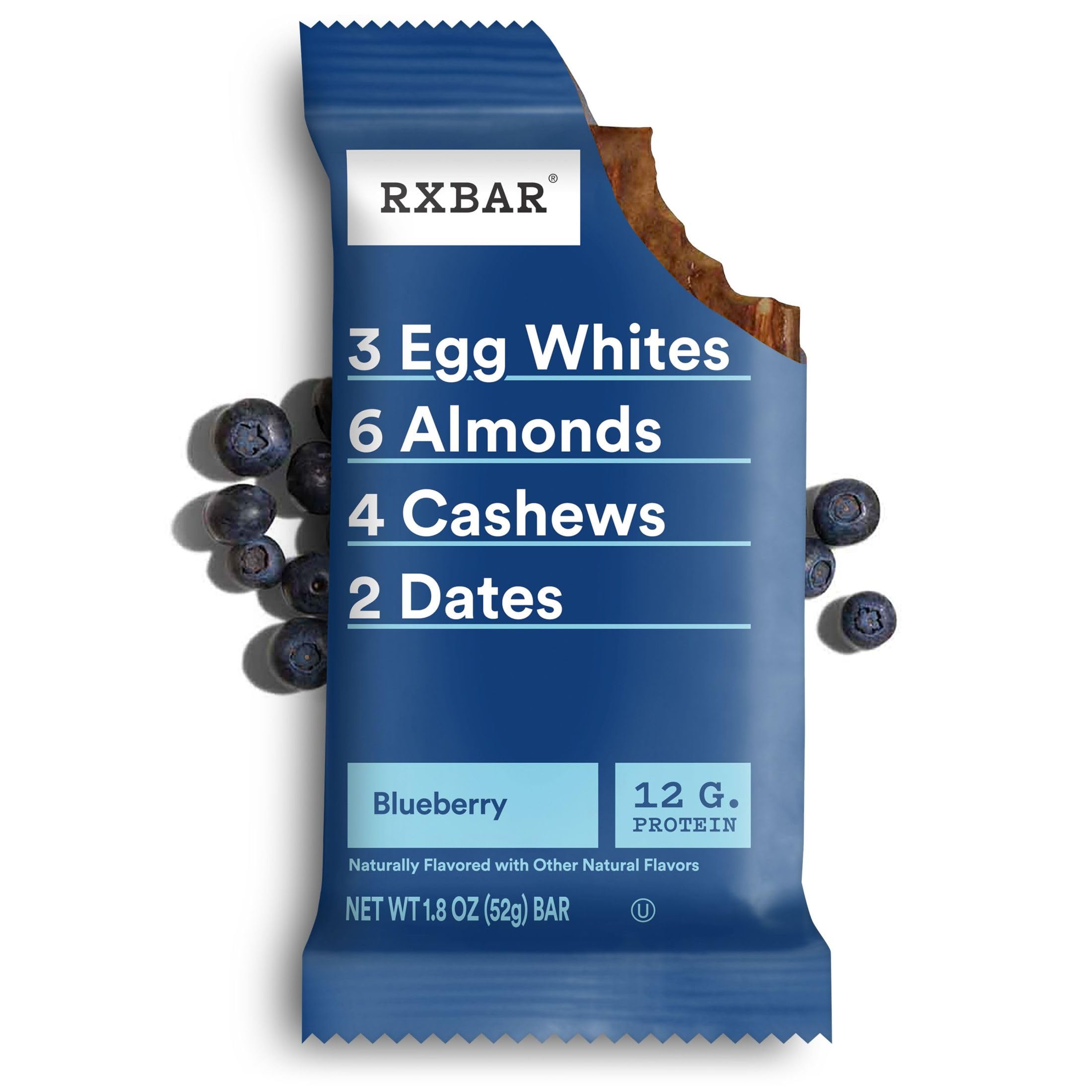 Blueberry flavor with crunchy nuts and chewy dates.
