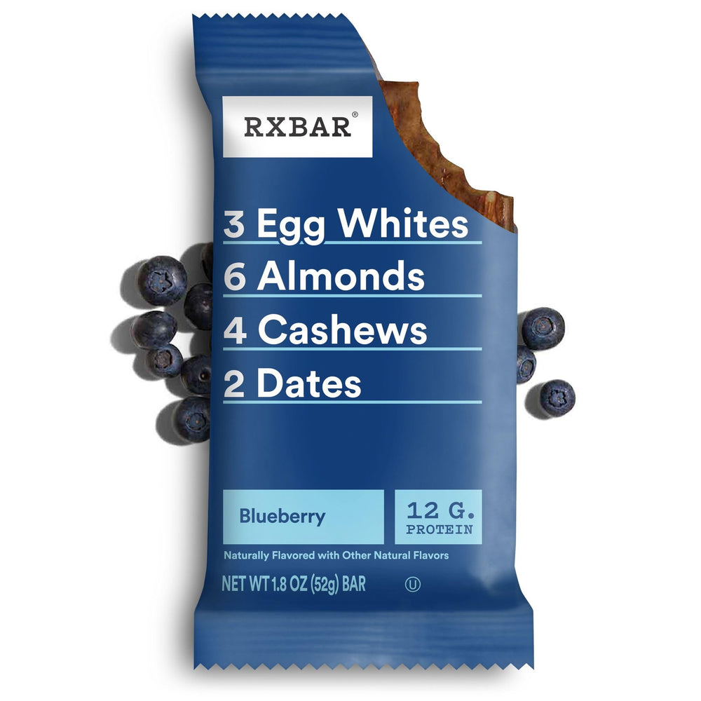 Blueberry flavor with crunchy nuts and chewy dates.
