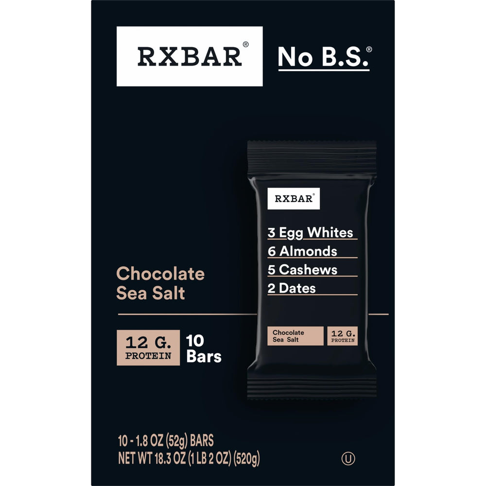 RXBAR Chocolate Sea Salt coffee-pairing suggestion for morning routine