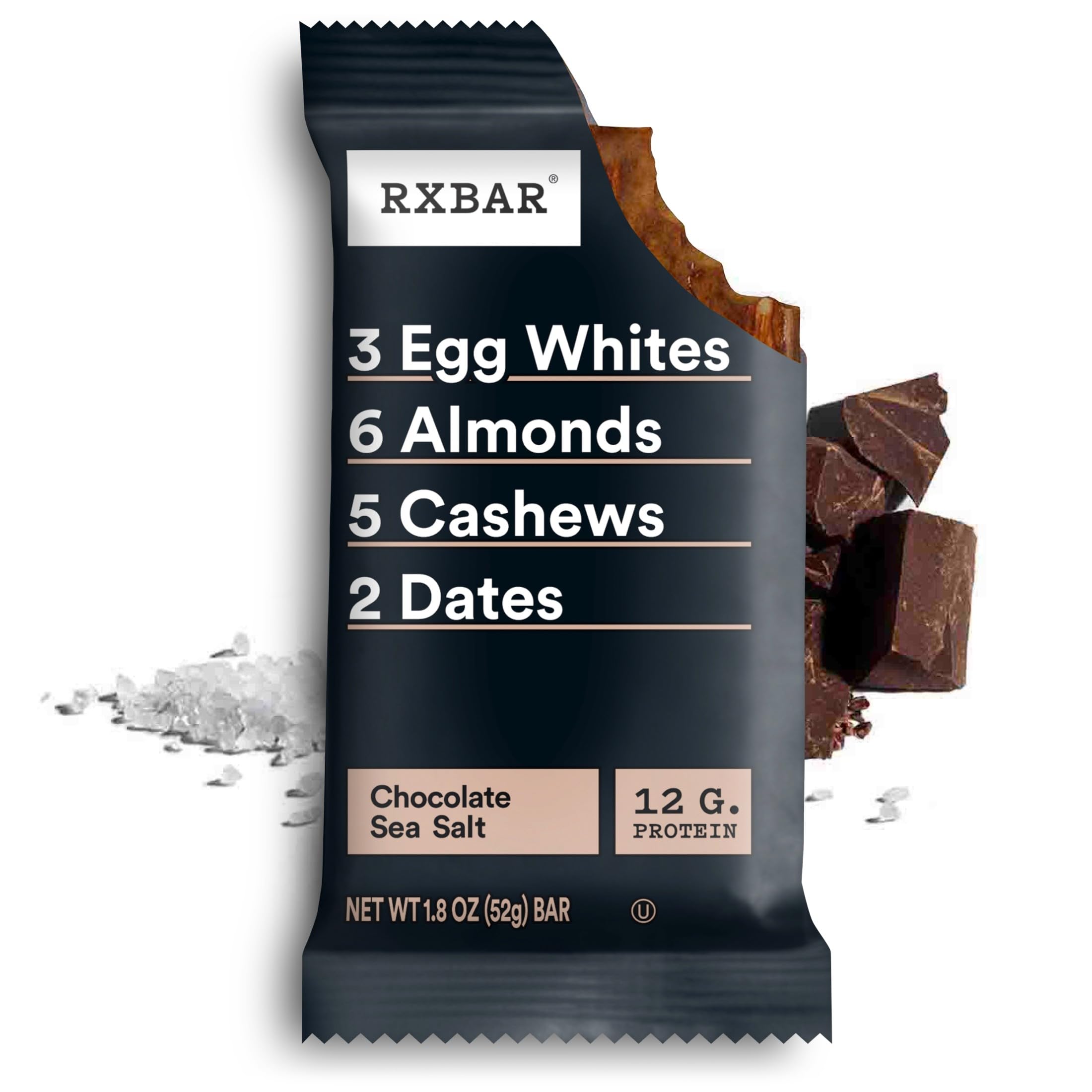 RXBAR Chocolate Sea Salt gym-bag shot positions on-the-go energy