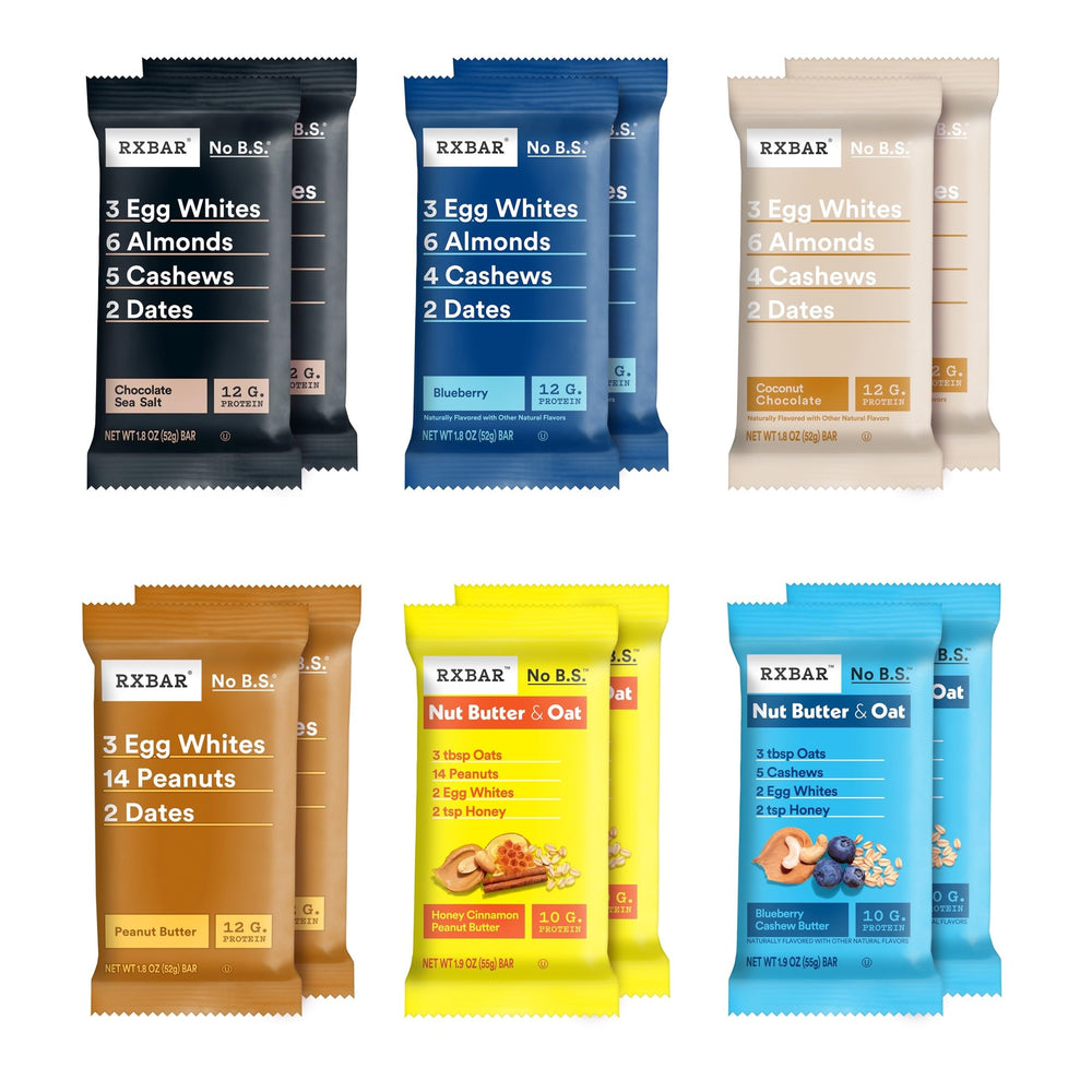 RXBAR Coconut Chocolate bar showcasing tropical pairing and gluten-free option.