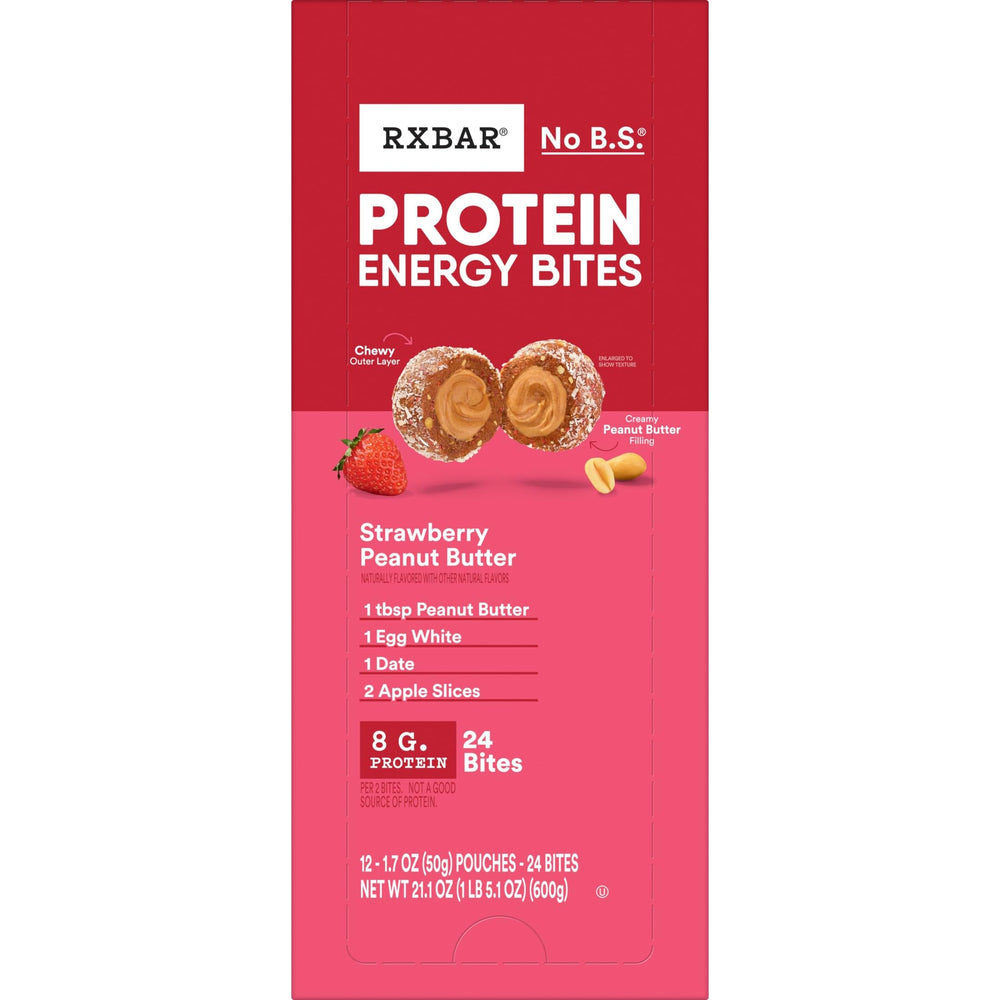 RXBAR bites convenient protein snack for busy mornings or late afternoons.