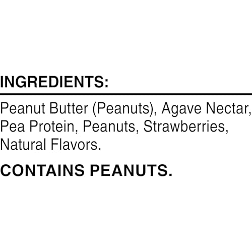 RXBAR High Protein bar soft chewy texture with peanut butter and strawberry bits.