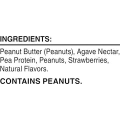 RXBAR High Protein bar soft chewy texture with peanut butter and strawberry bits.