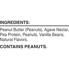 RXBAR High Protein Vanilla Peanut Butter bar ingredients list highlight six simple ingredients