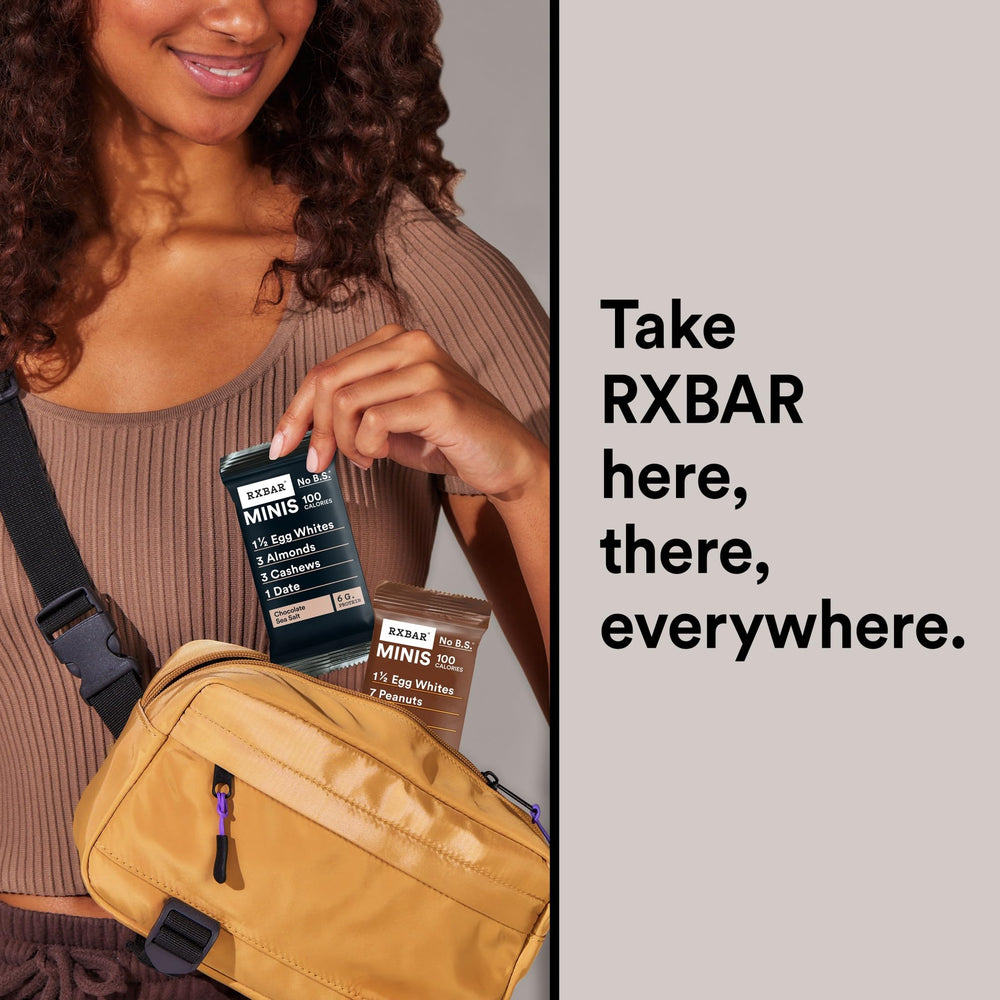 RXBAR Minis office snack ideal for quick protein at work.