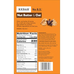RXBAR Nut Butter and Oat bar ingredients in a bowl showing oats and peanuts for energy.