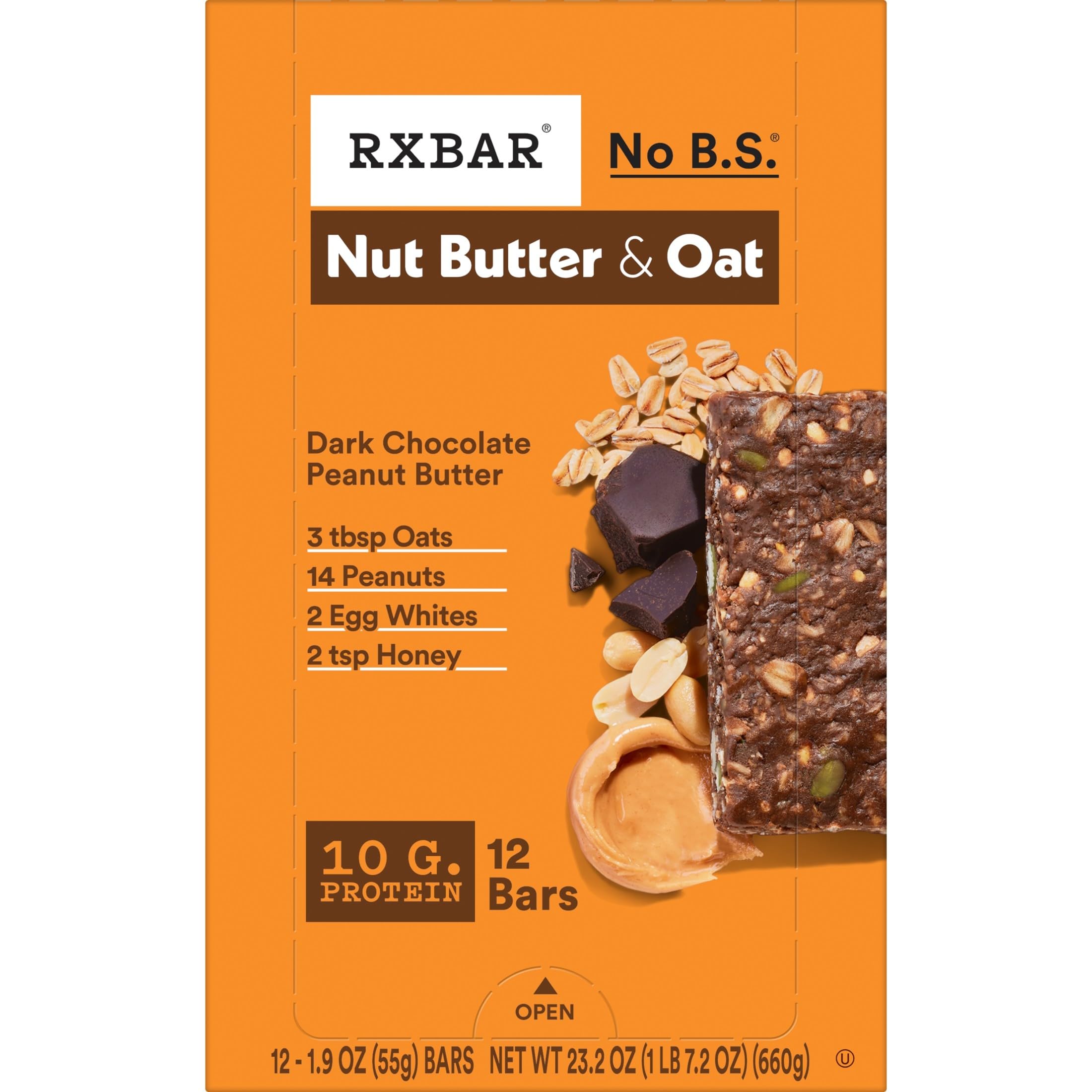 RXBAR showcasing whole grain oats as part of a wholesome snack.
