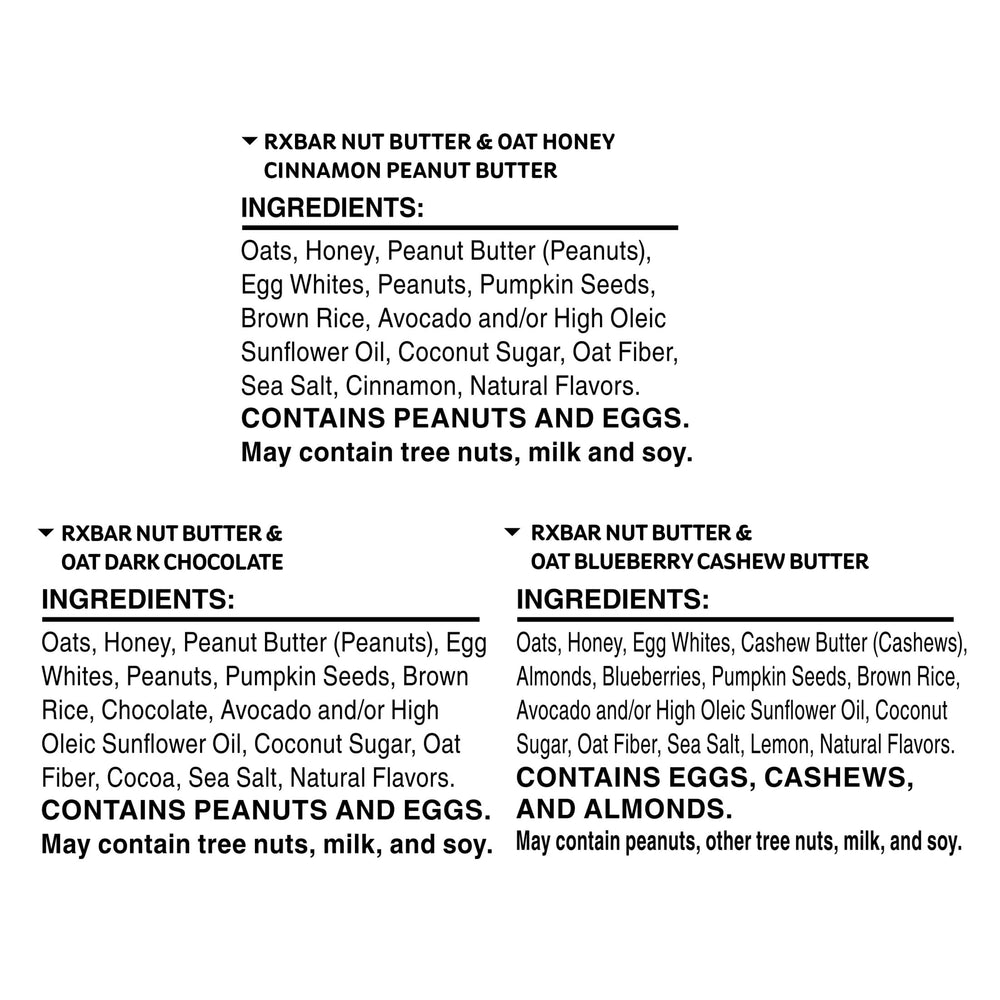 RXBAR Nut Butter and Oat Dark Chocolate Peanut Butter bar, chocolatey bite