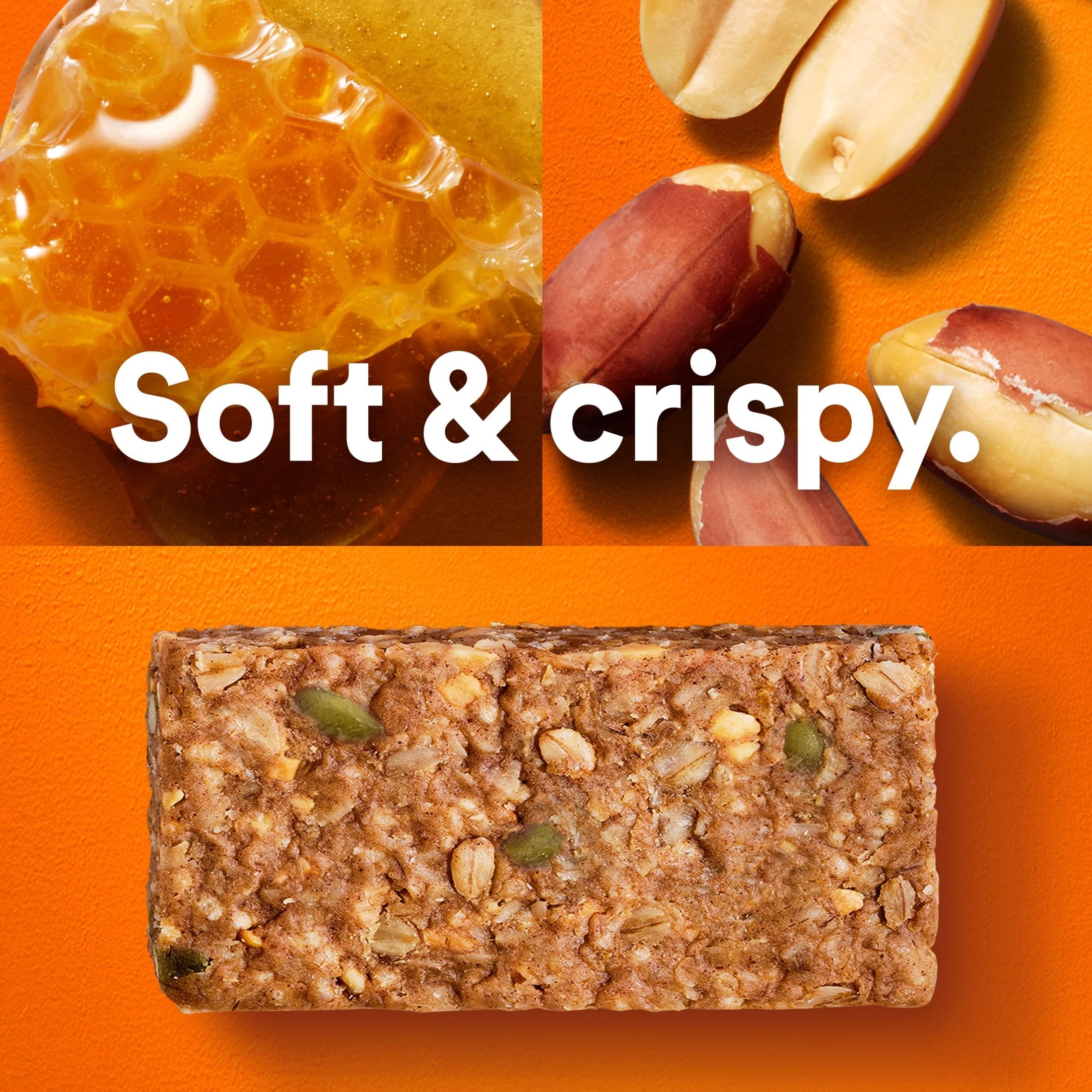 RXBAR Nut Butter and Oat honey swirl with cinnamon specks for warm flavor