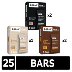 RXBAR on-the-go pack with five bars for daily energy.